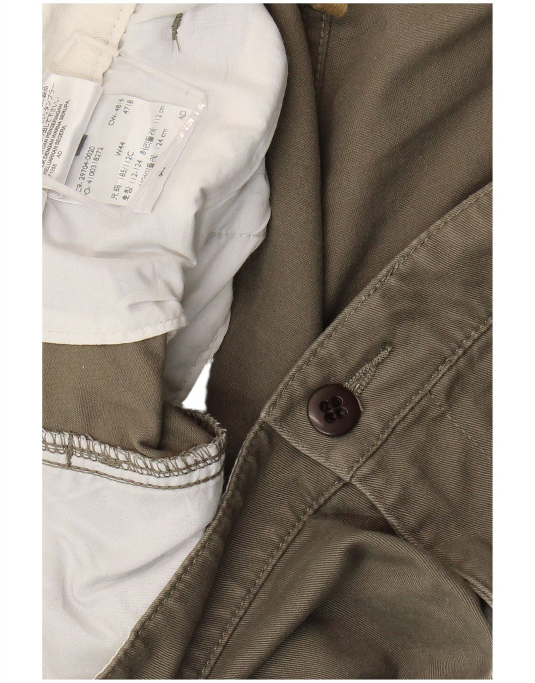 DOCKERS Mens Cargo Shorts W44 2XL Khaki Cotton