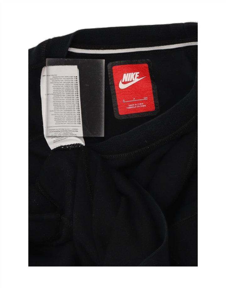 NIKE Mens Sweatshirt Jumper Small Black Cotton Vintage Nike and Second-Hand Nike from Messina Hembry 