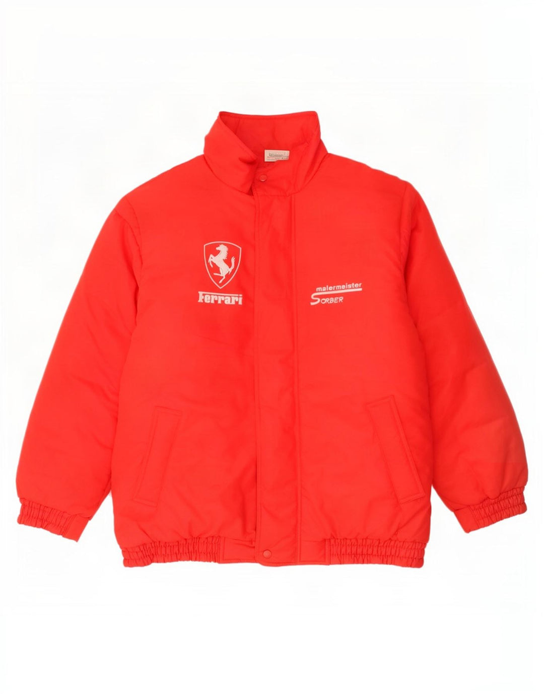 Giacca a vento da uomo Ferrari UK 42 XL poliestere rosso