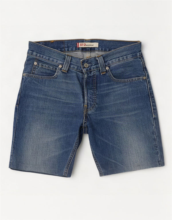 Pantaloncini di jeans Levi's 512 da uomo W31 blu medio