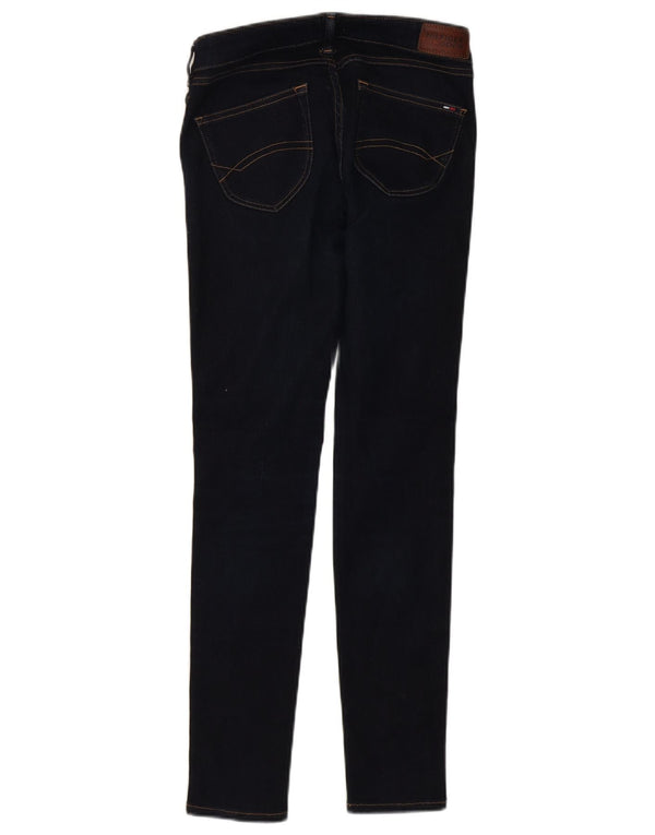 Jeans skinny da donna Tommy Hilfiger W27 L30 cotone blu navy