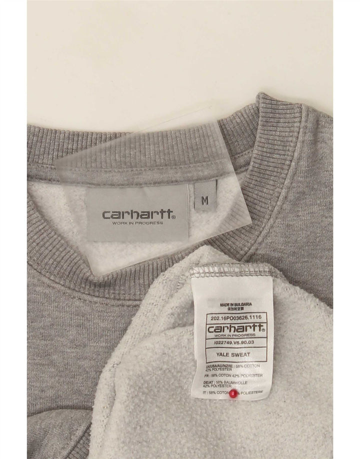 Felpa da uomo con vestibilità regolare grafica Carhartt, cotone grigio medio