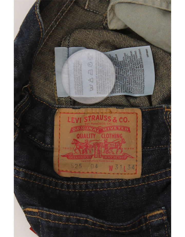 Jeans Levi's 525 Bootcut da donna W31 L34 cotone blu