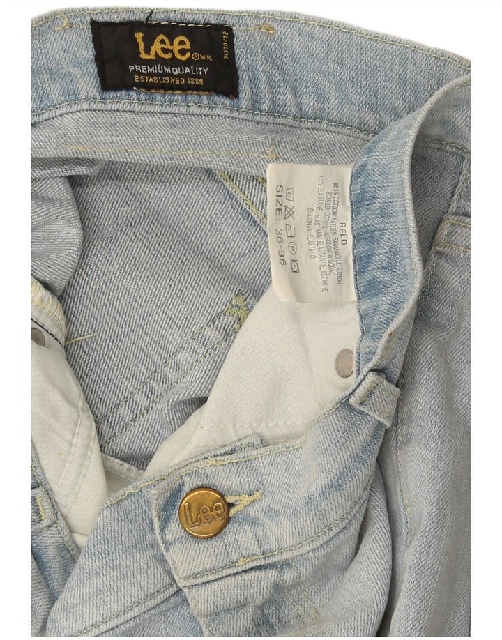 Jeans Lee Bootcut REED da uomo W36 L28 in cotone blu