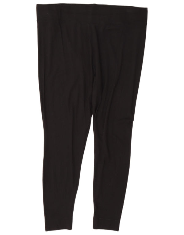 Leggings da donna Marks & Spencer UK 18 XL viscosa nera