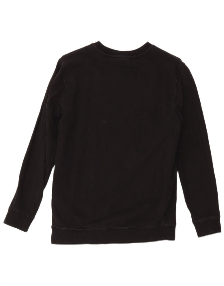 Felpa con grafica da ragazzo Vans, 12-13 anni, grande, cotone nero
