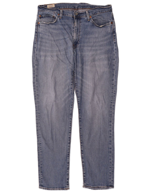 Levi's Uomo 511 Slim Jeans W36 L32 Cotone Blu