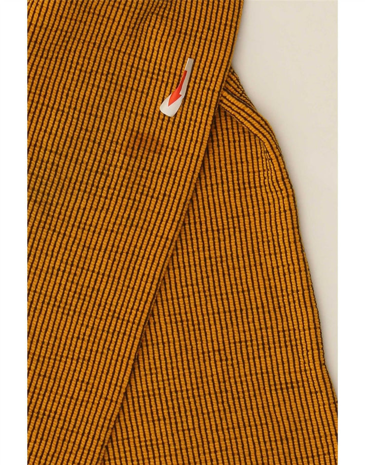 Top Zara da donna a maniche lunghe UK 12 a righe arancioni medie