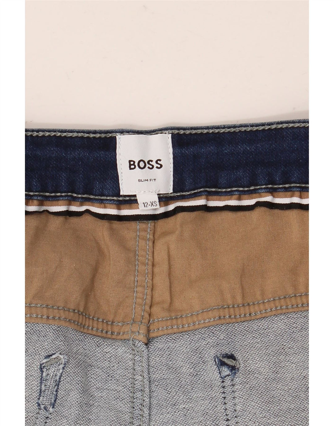 Jeans slim HUGO BOSS da ragazzo 11-12 anni XS Blu