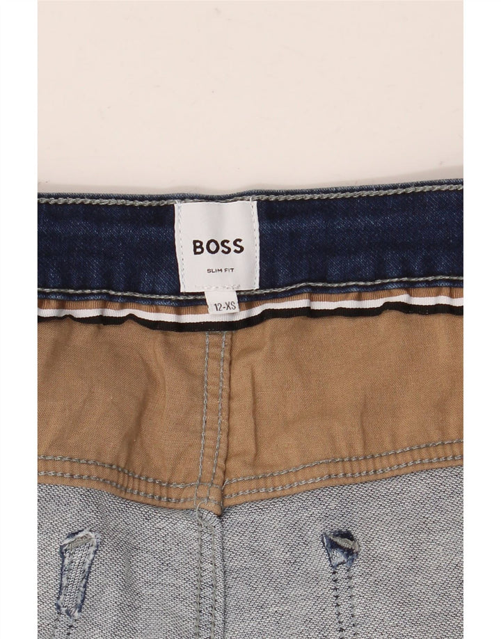 Jeans slim HUGO BOSS da ragazzo 11-12 anni XS Blu