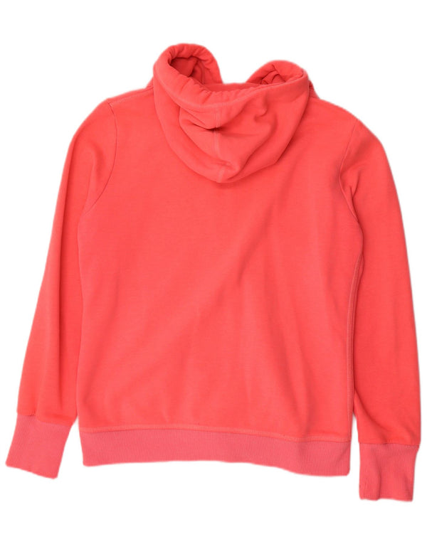 Maglione con cappuccio e zip da donna SUPERDRY UK 18 XL Poliestere rosa