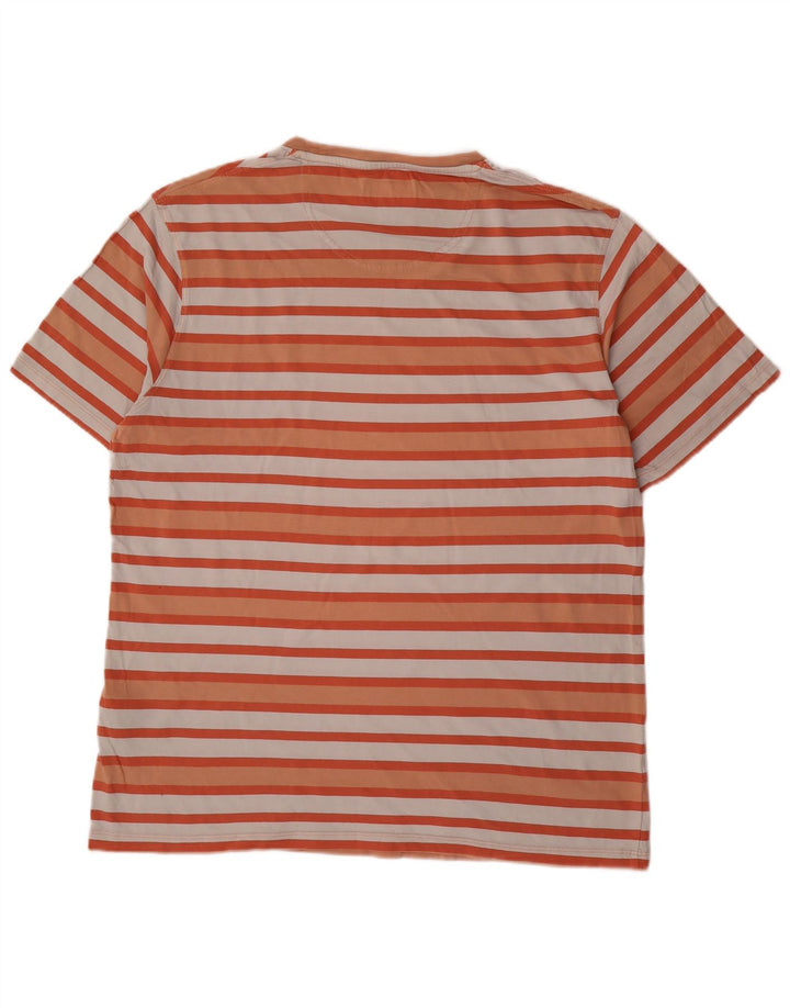 T-shirt da uomo Barbour Top XL in cotone a righe multicolore