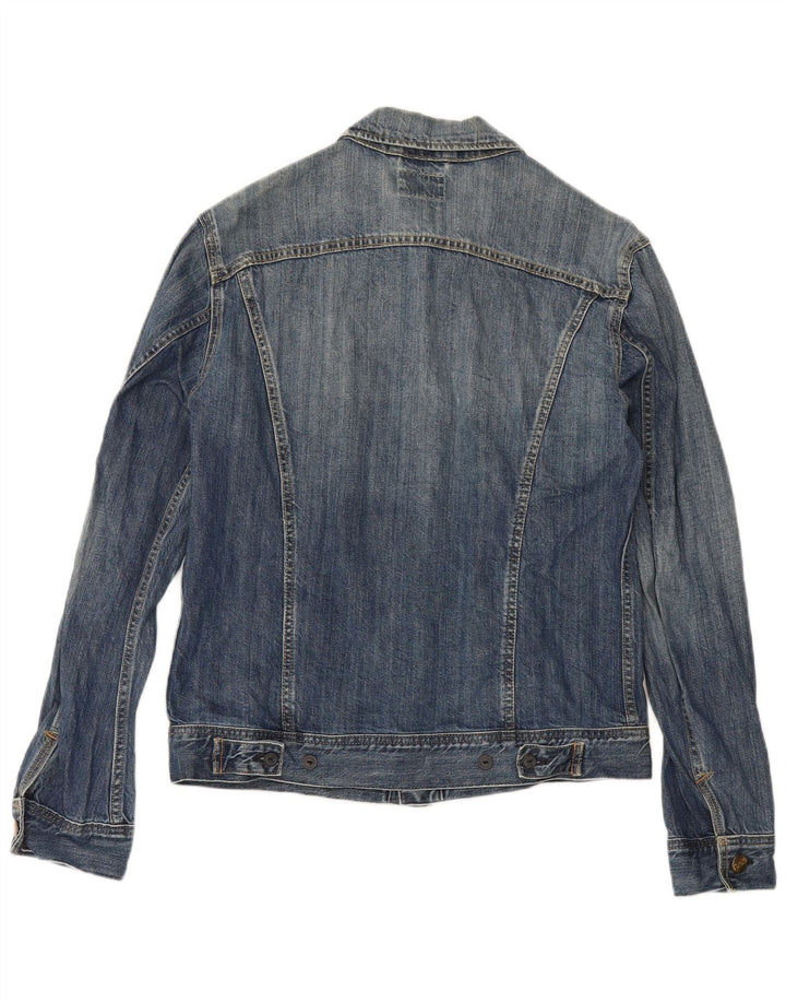Giacca di jeans da donna Lee UK 16 grande cotone blu