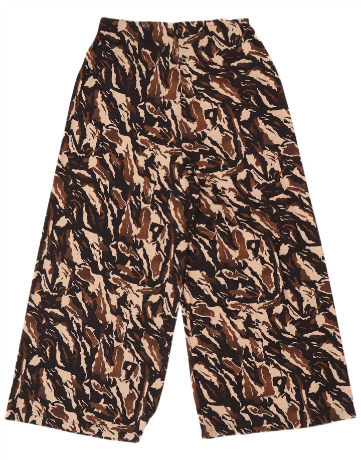 Pantaloni della tuta Capri da donna Zara UK 8 piccoli mimetici multicolori