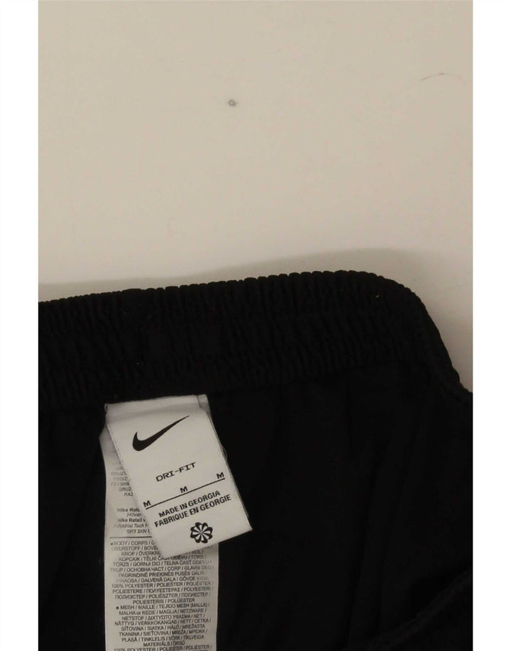 Pantaloni da tuta Nike Dri Fit da uomo, poliestere color block medio nero