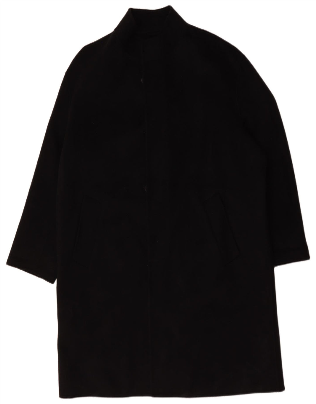 Cappotto Zara da uomo UK 44 XL lana nera