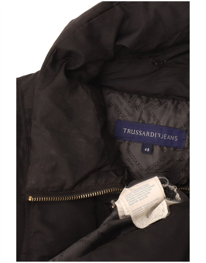 Piumino Donna Trussardi IT 48 XL Nero Poliammide