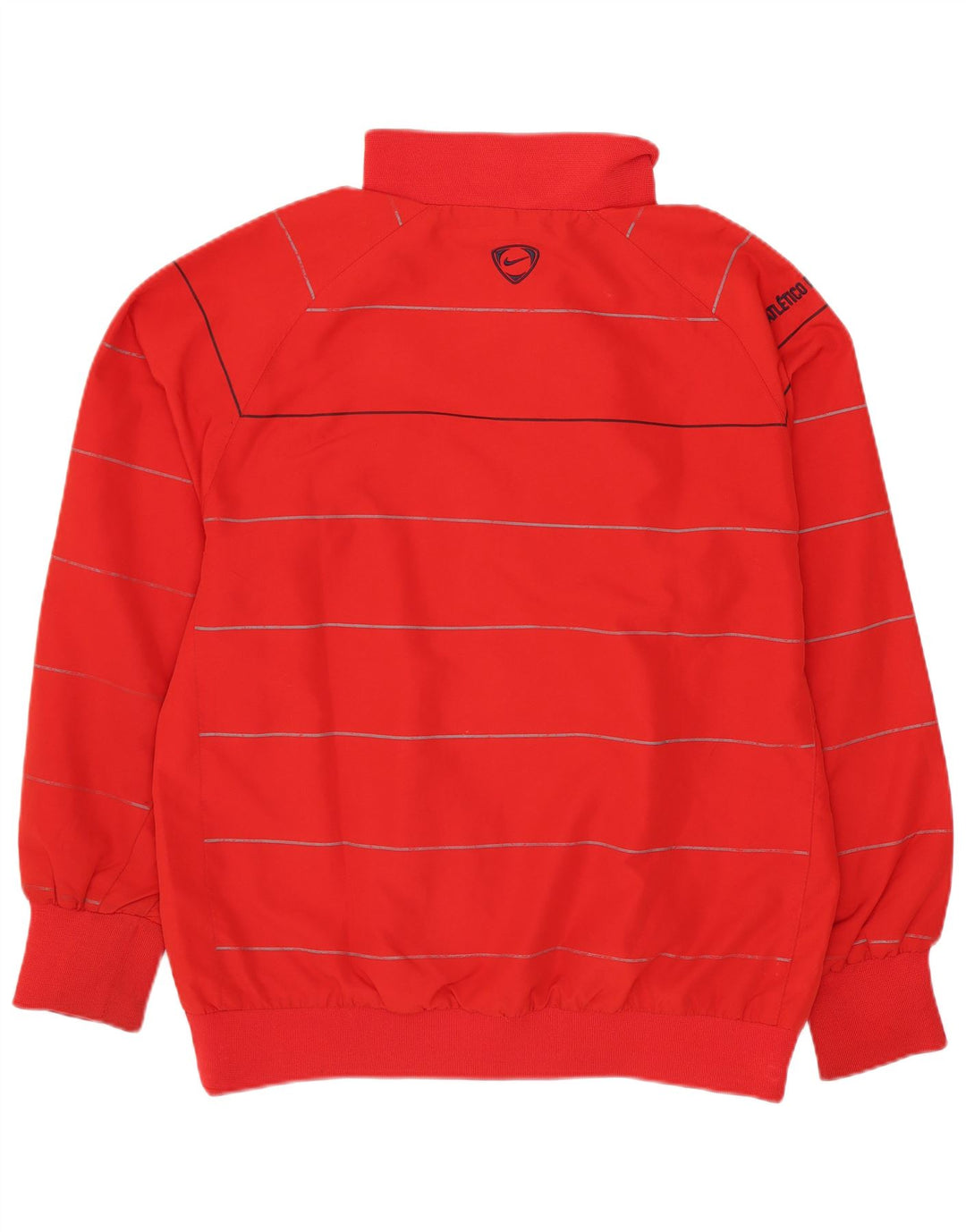 Giacca da ginnastica grafica da ragazzo Nike 13-14 anni XL poliestere a righe rosse