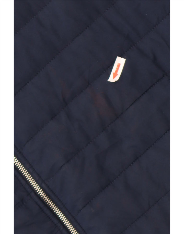 Giacca imbottita da uomo Marks & Spencer UK 42 XL poliestere blu navy
