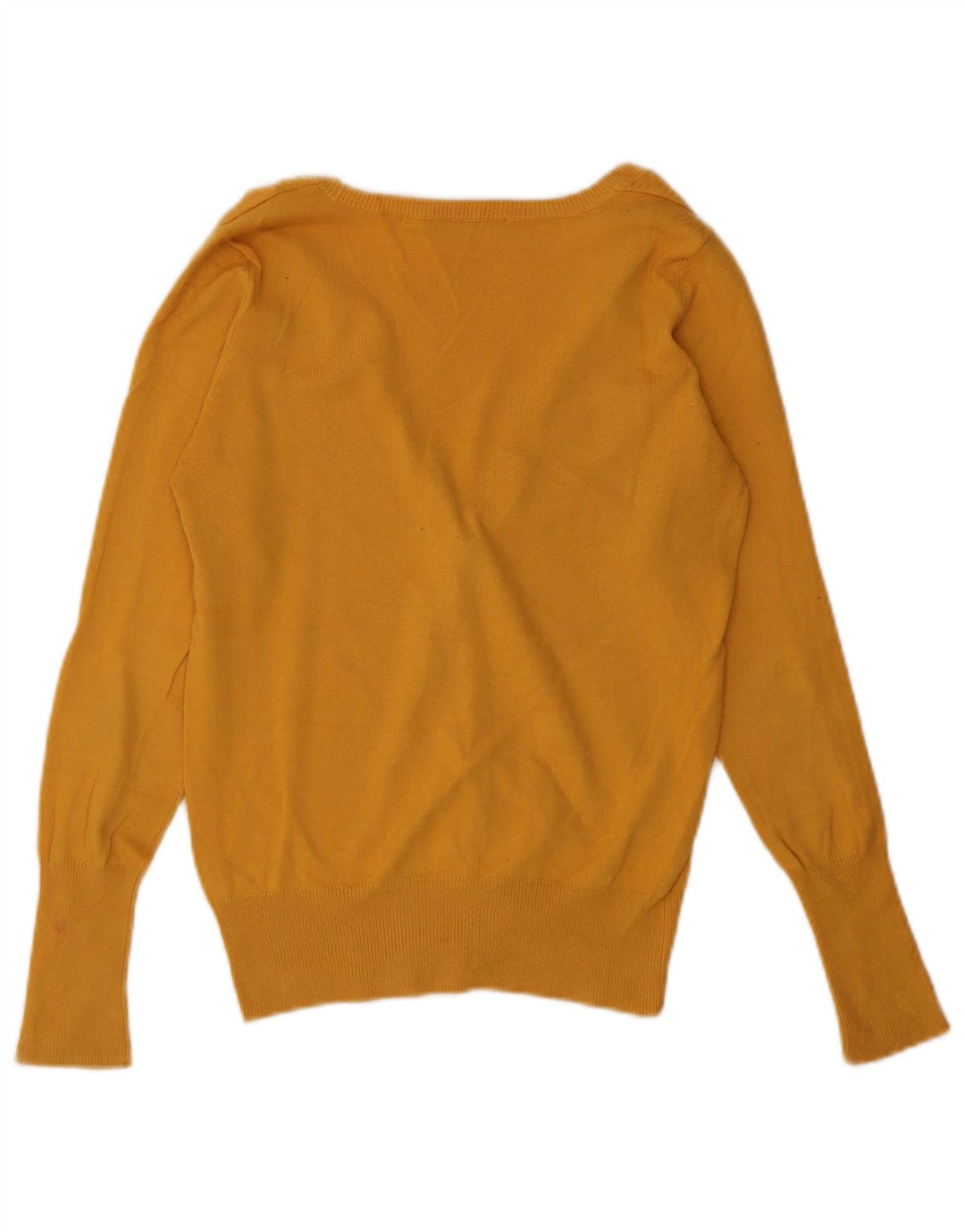 Maglione cardigan da donna Zara UK 10 piccolo giallo