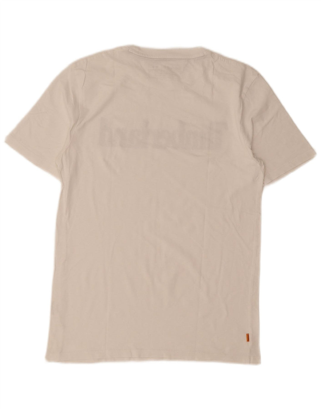 T-shirt grafica da uomo con vestibilità regolare Timberland, piccola, in cotone bianco