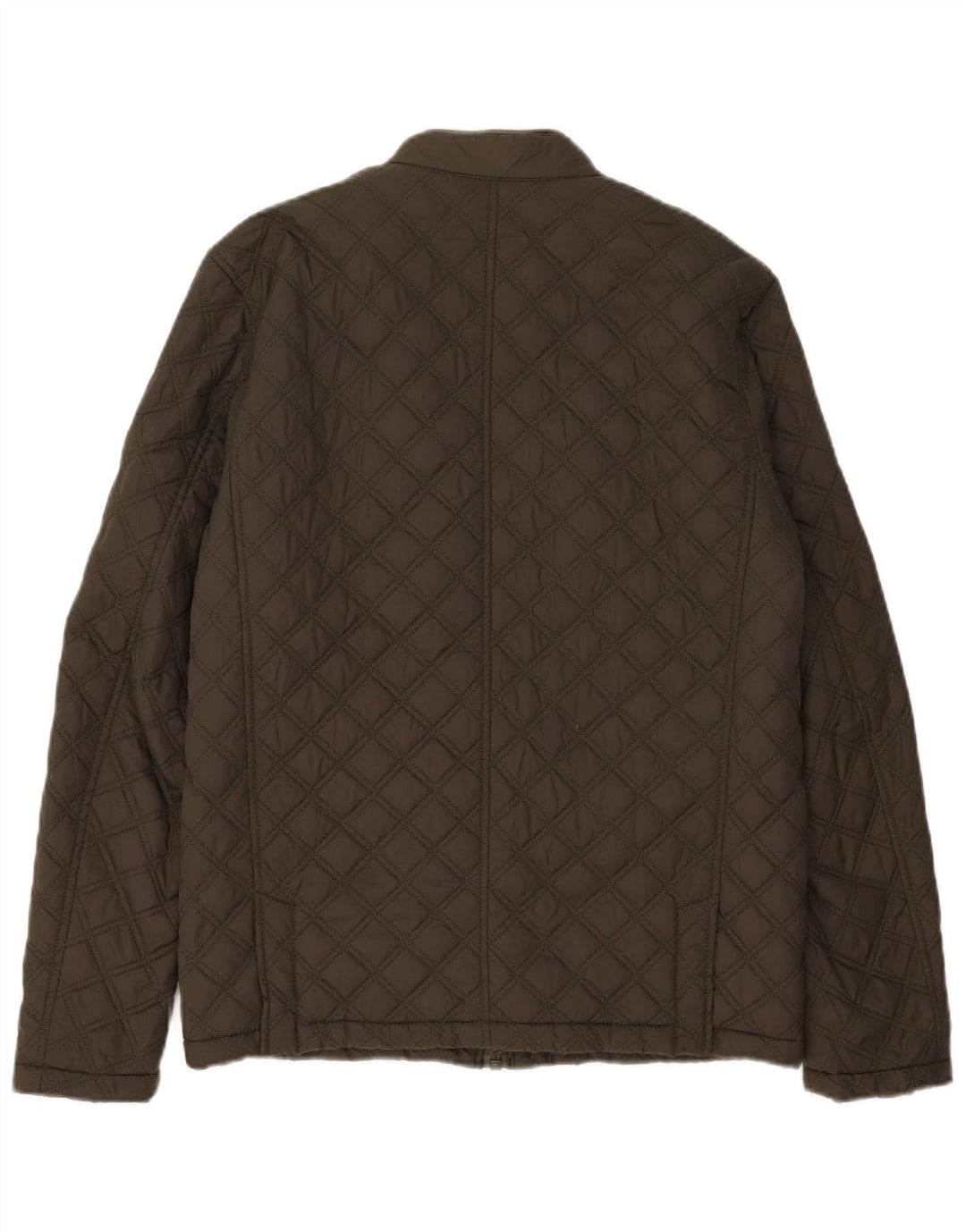 Giacca trapuntata da uomo Superdry UK 38 poliestere kaki medio