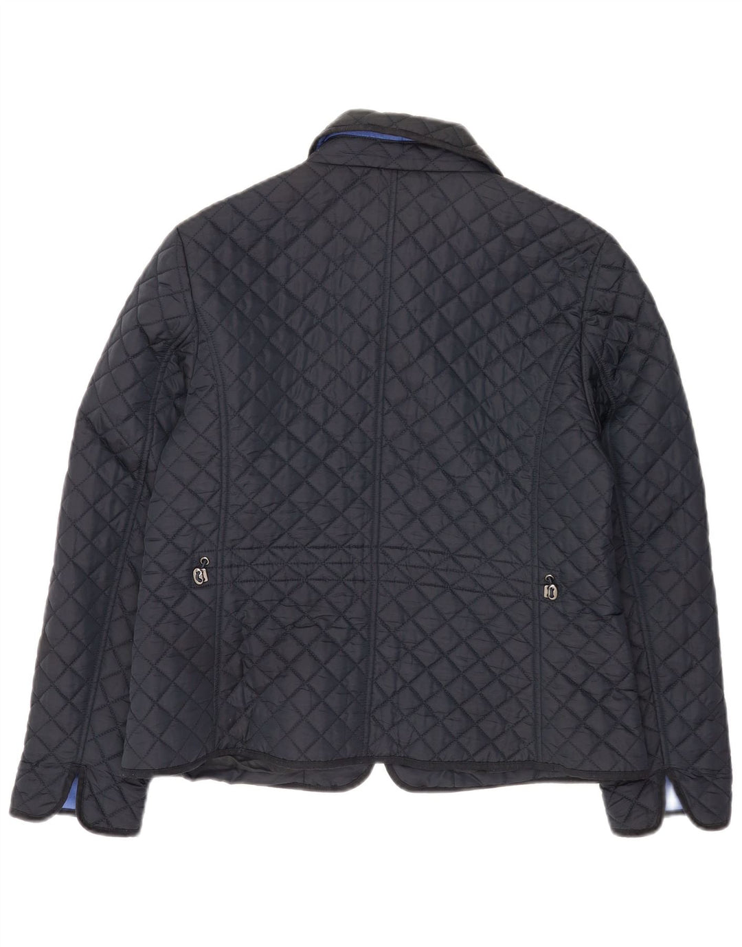 Giacca trapuntata da donna Hobbs UK 14 Large Blu Navy in poliammide
