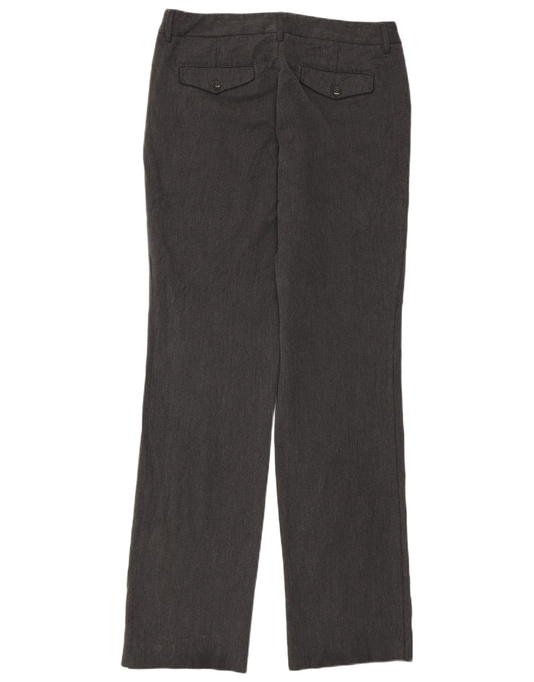 Pantaloni chino dritti da donna Eddie Bauer US 4 Small W29 L32 Grigio