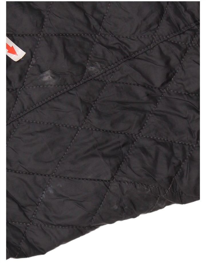 Giacca trapuntata da donna BARBOUR UK 16 grande blu navy