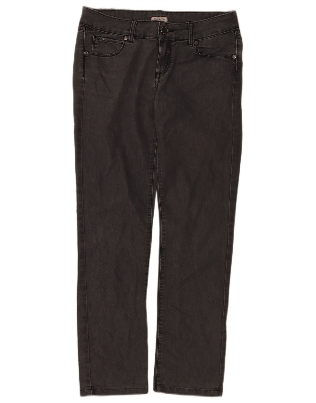 Jeans slim da donna Max & Co. W27 L28 cotone grigio