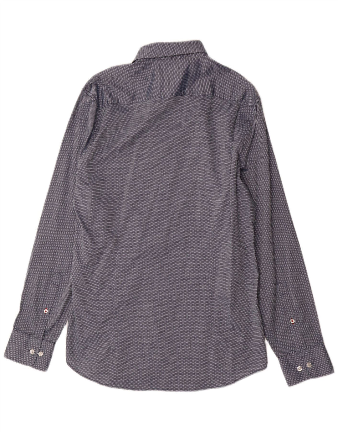 Camicia Guess Uomo Large Blu Geometrica In Cotone