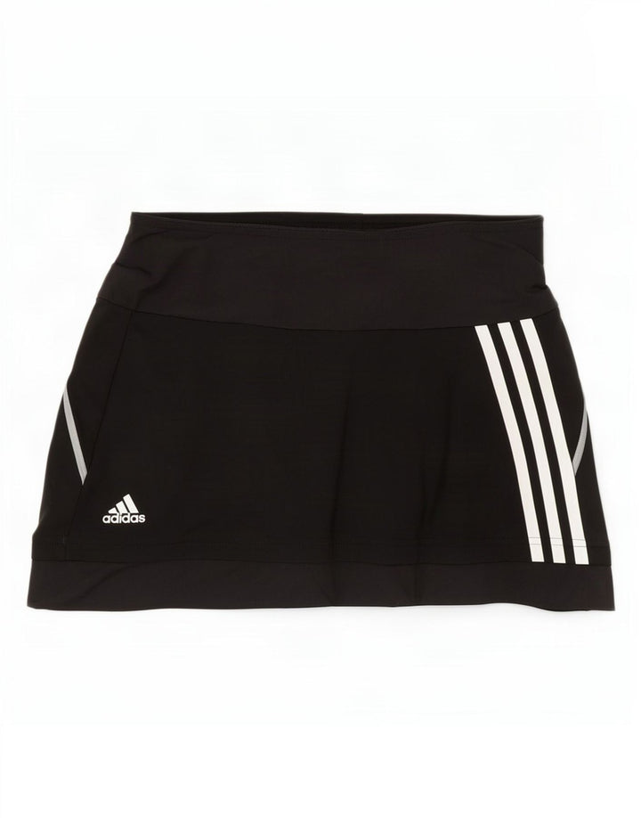 Gonna Adidas Clima 365 da donna UK 8 piccola in nylon nero