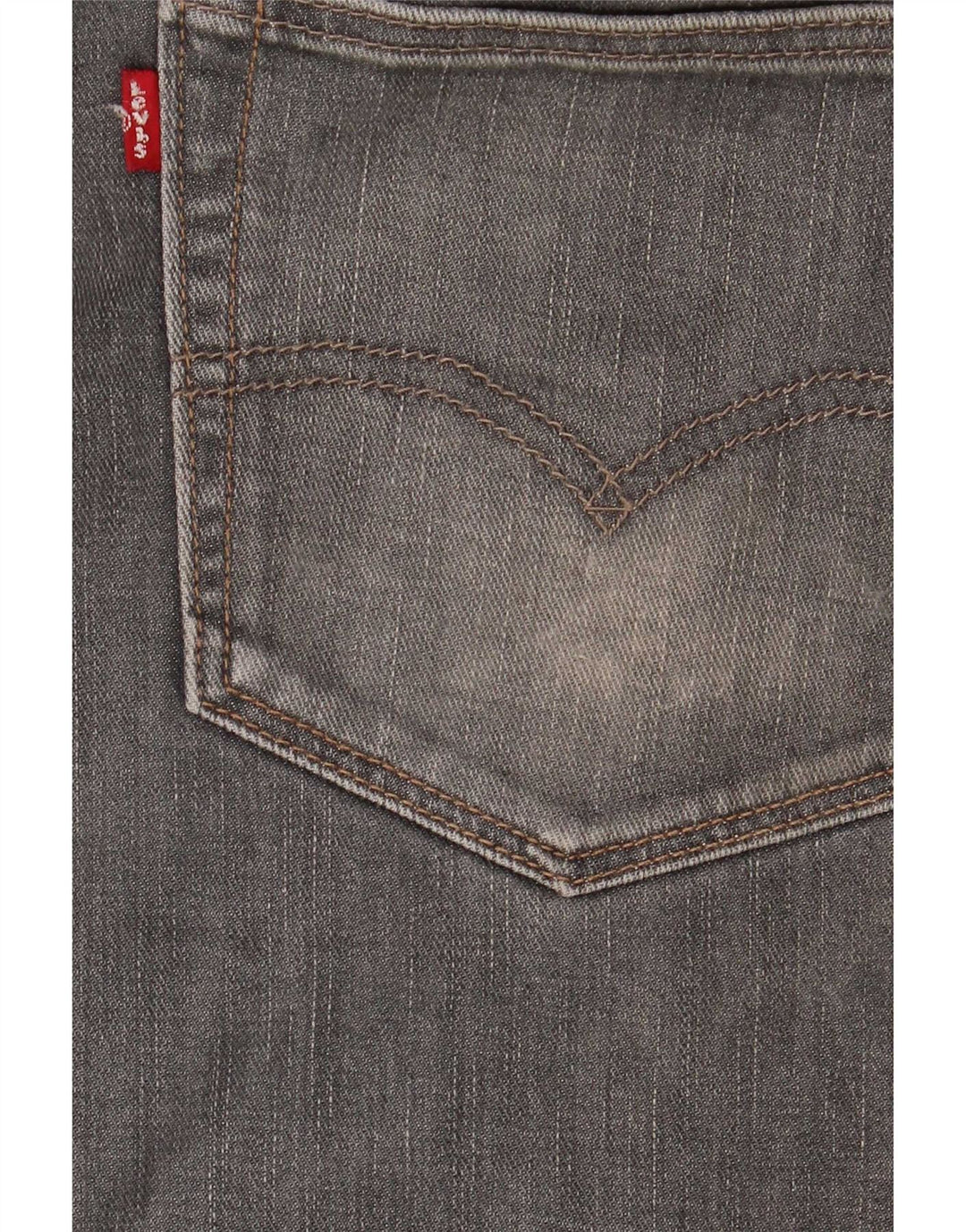 Levi's Uomo 504 Jeans dritti W36 L34 Cotone grigio