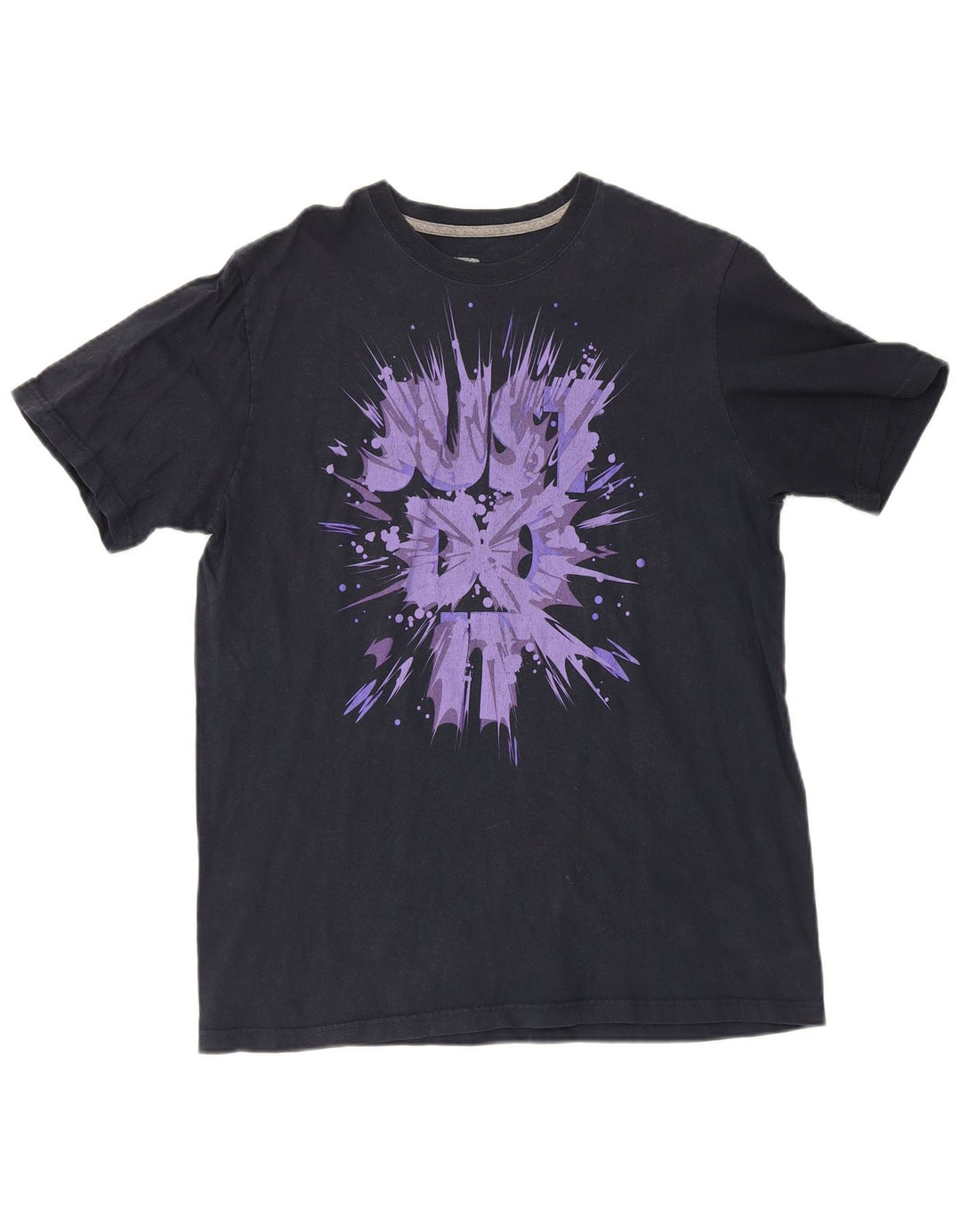 T-shirt grafica da uomo Nike Regular Fit, taglia grande, in cotone nero