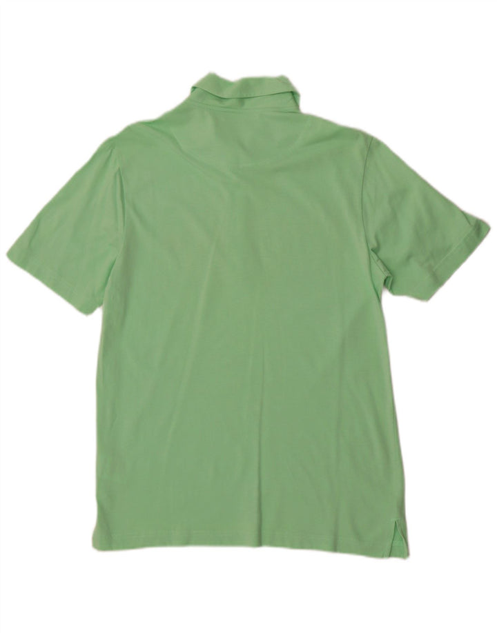 Polo da uomo Sergio Tacchini piccola in cotone a rombi/diamanti verde