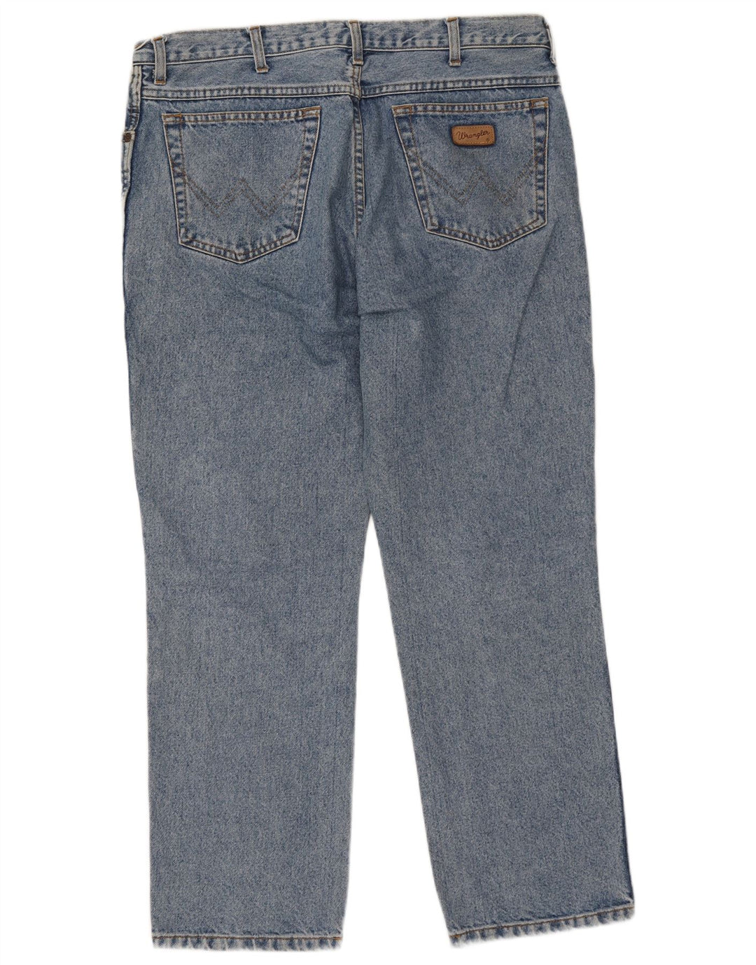 Jeans dritti da uomo Wrangler Texas W36 L30 cotone blu
