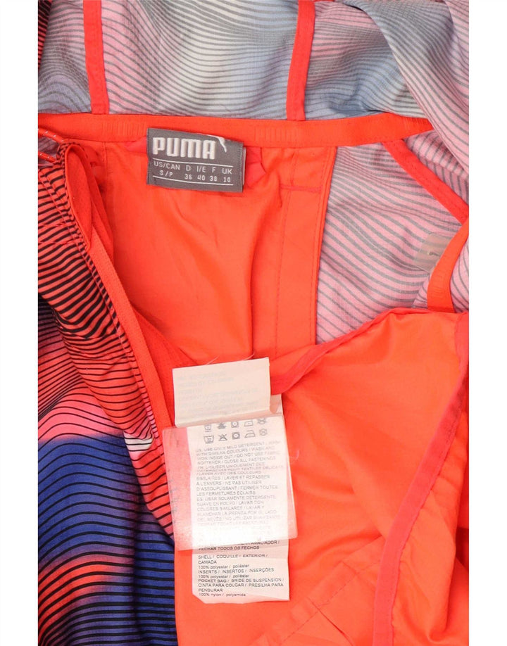 Giacca sportiva da donna con cappuccio Puma UK 10 Small multicolore geometrica