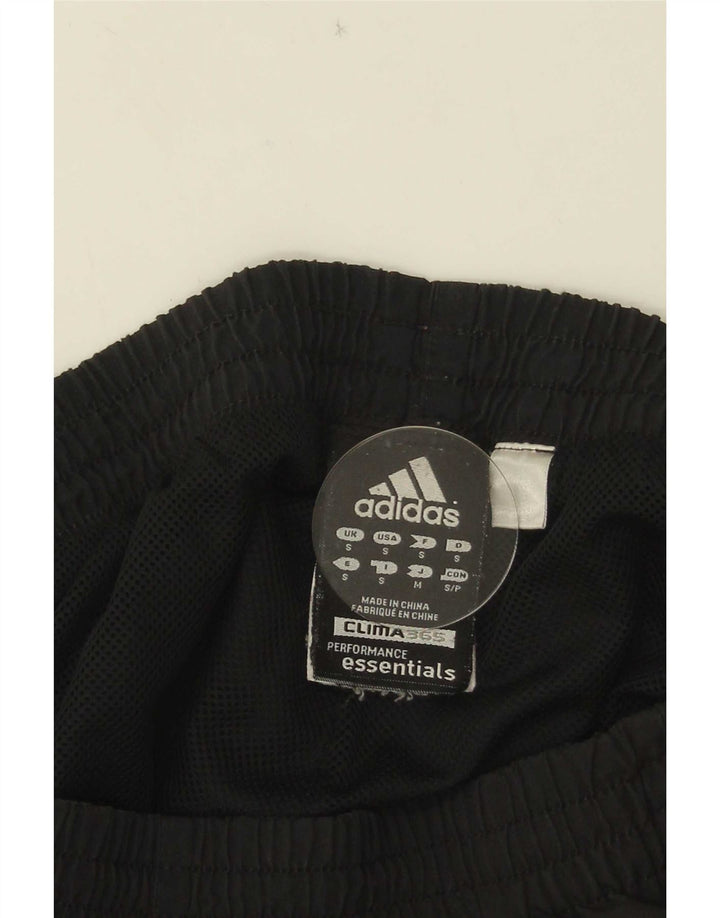 Pantaloncini sportivi Adidas Clima 365 da donna UK 8 piccoli poliestere nero
