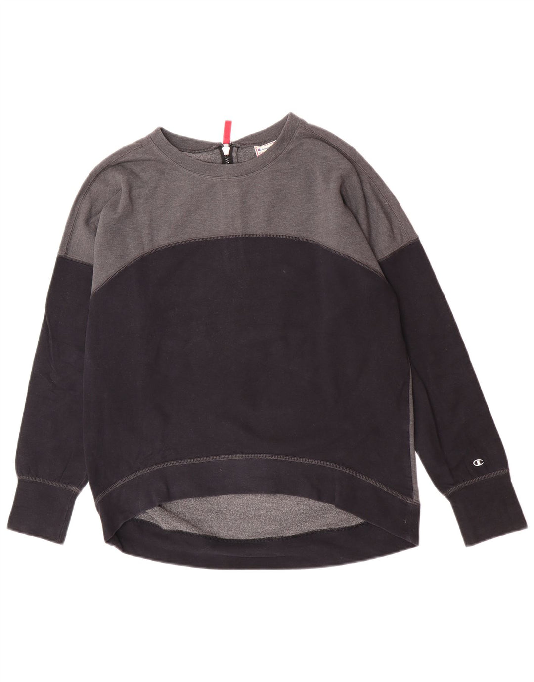 Felpa da donna Champion Jumper UK 16 Large Black Colourblock