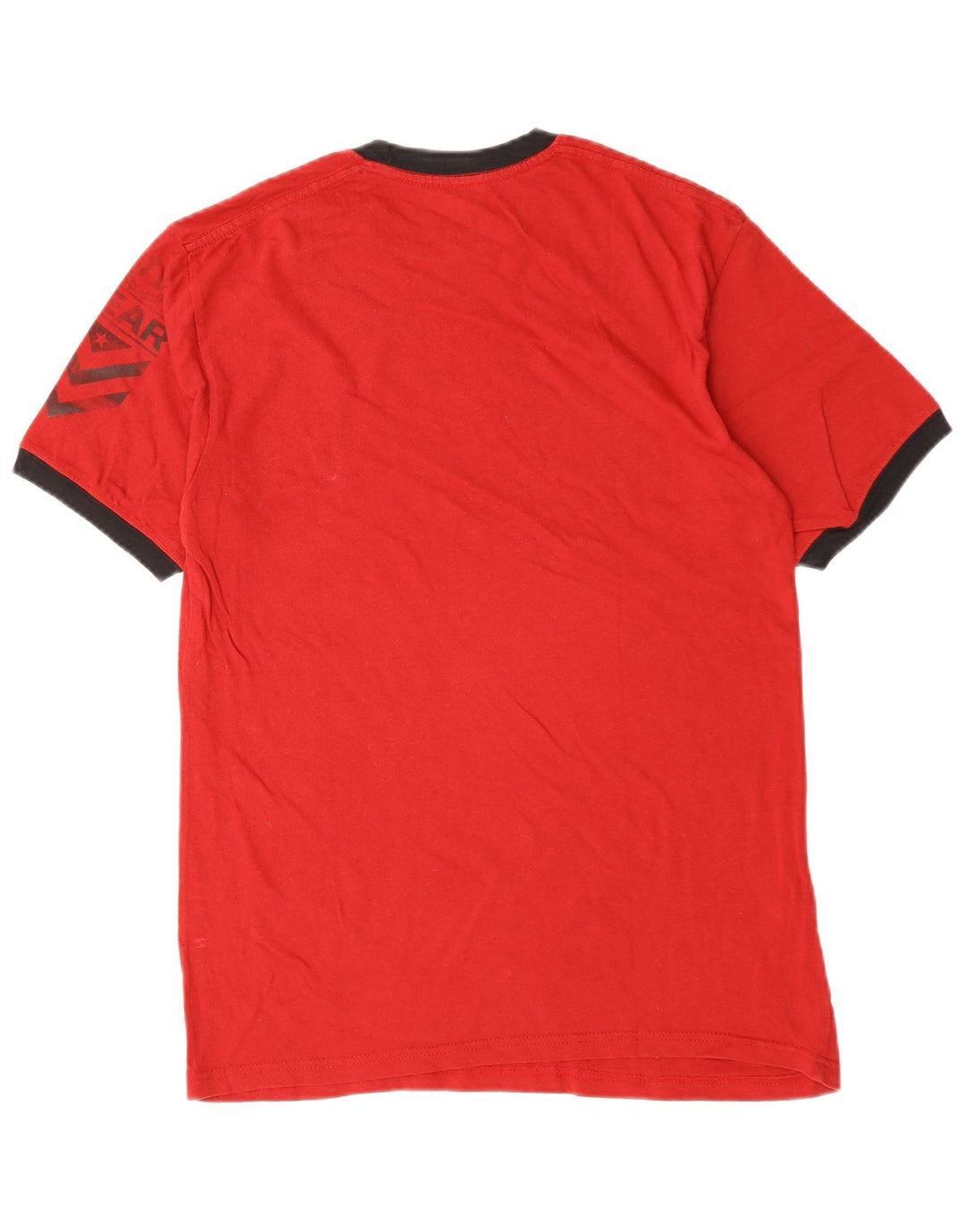 T-shirt grafica da uomo Hard Rock Cafe Amsterdam Top in cotone rosso medio