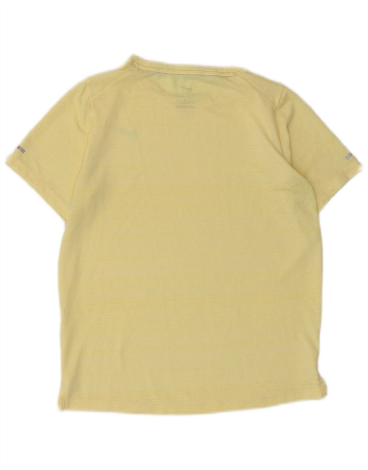 T-shirt da ragazzo Nike Dri Fit Top 10-11 anni giallo medio