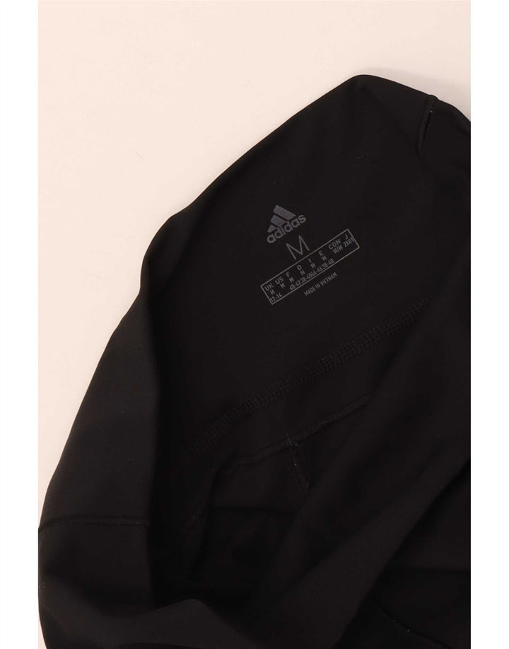 Leggings corti Adidas da donna UK 12/14 medio nero