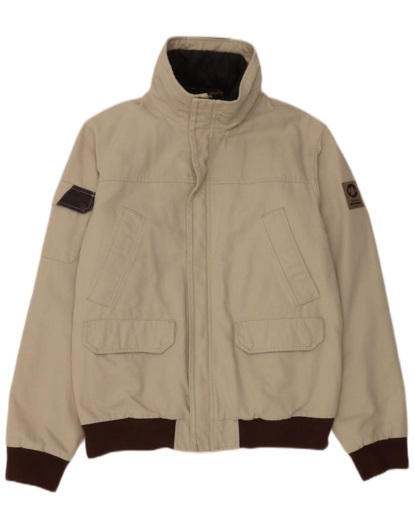 Bomber da uomo Murphy & Nye Sailmakers UK 42 XL Cotone color block grigio