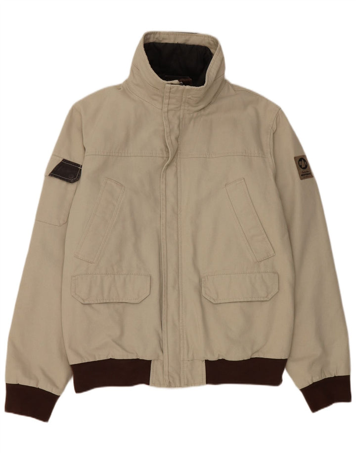 Bomber da uomo Murphy & Nye Sailmakers UK 42 XL Cotone color block grigio