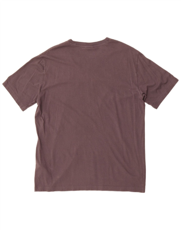 T-shirt grafica da uomo Champion Top piccola in cotone grigio