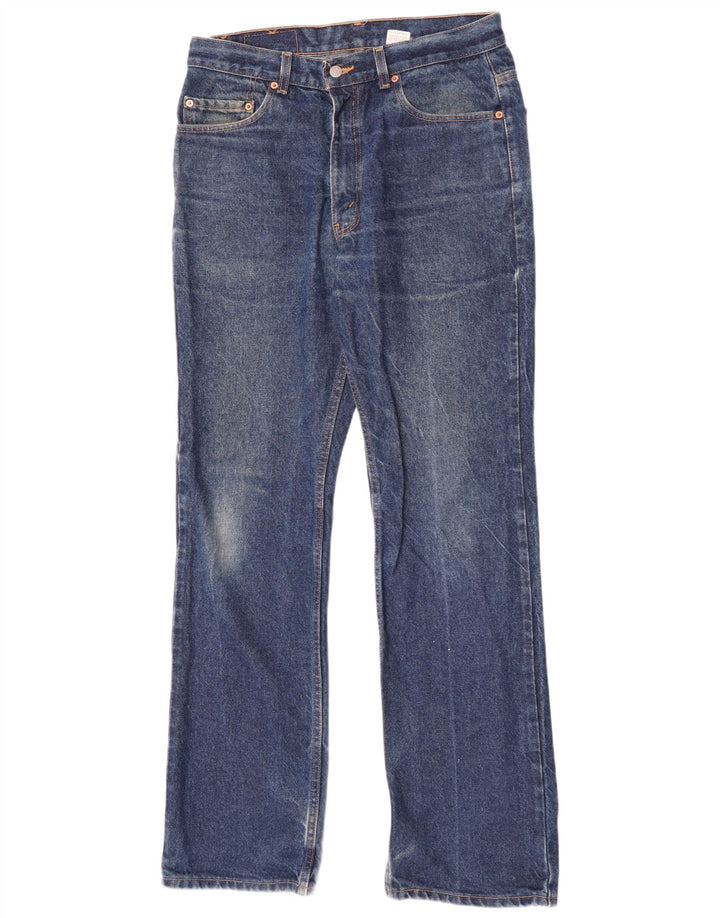 Levi's Uomo 517 Jeans Bootcut W34 L34 Cotone Blu
