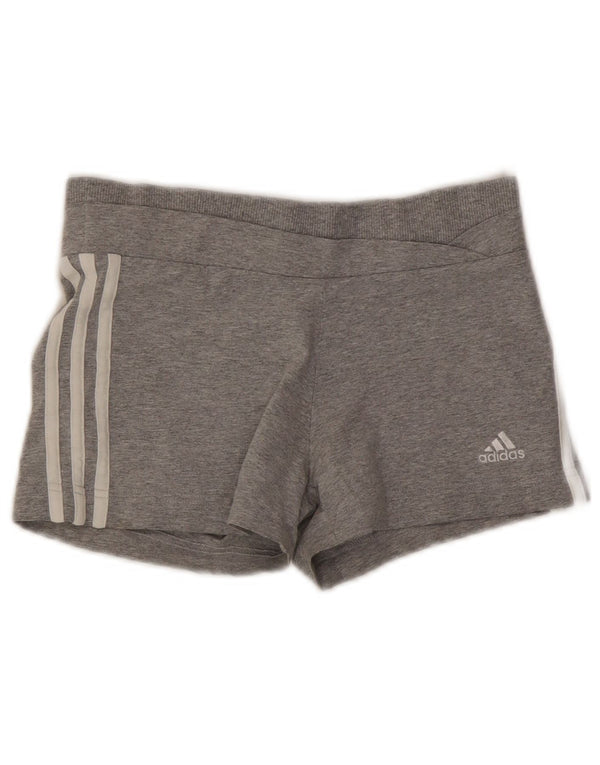 Pantaloncini sportivi Adidas da donna UK 8 piccoli grigi chiazzati