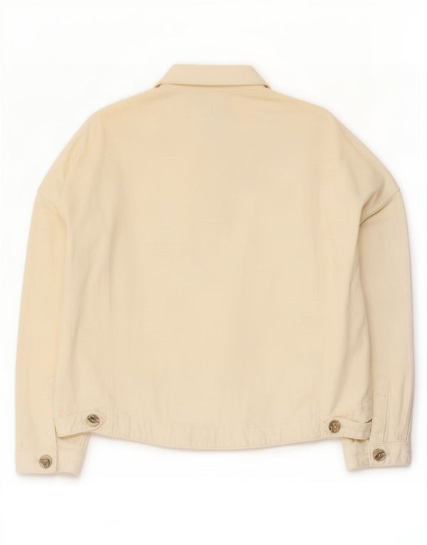 Giacca utility da uomo vestibilità ampia Zara UK 20 2XL bianco sporco