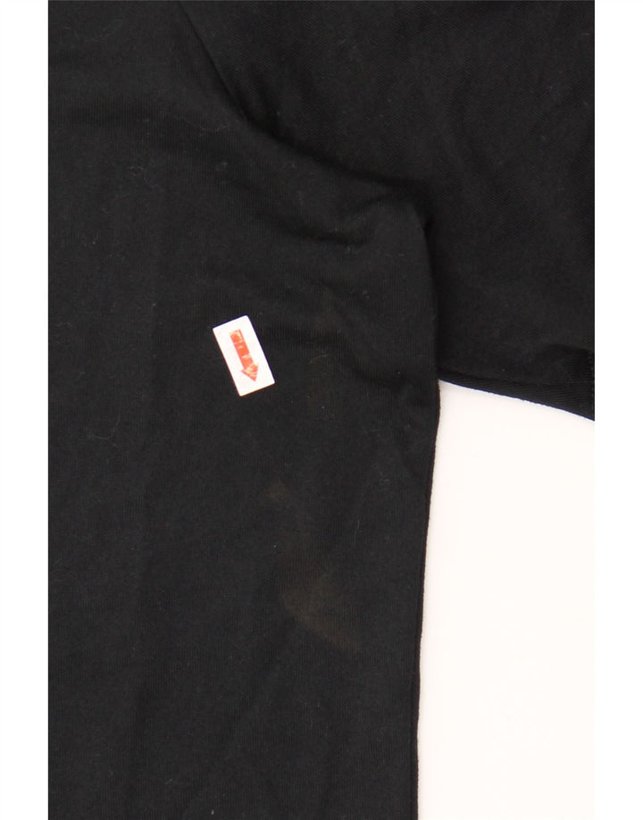 T-shirt da uomo Under Armour Top grande in poliestere nero