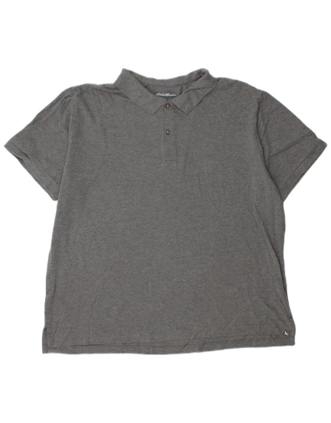 Polo da uomo EDDIE BAUER 2XL in cotone grigio